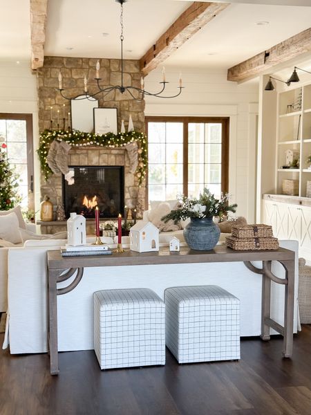 Holiday moments…. The gold root taper holders can be found on @missgardenglory

Console table
McGee & Co
Pottery Barn
Target
Stone fireplace 
Mantle
Christmas 


#LTKhome #LTKsalealert #LTKHoliday