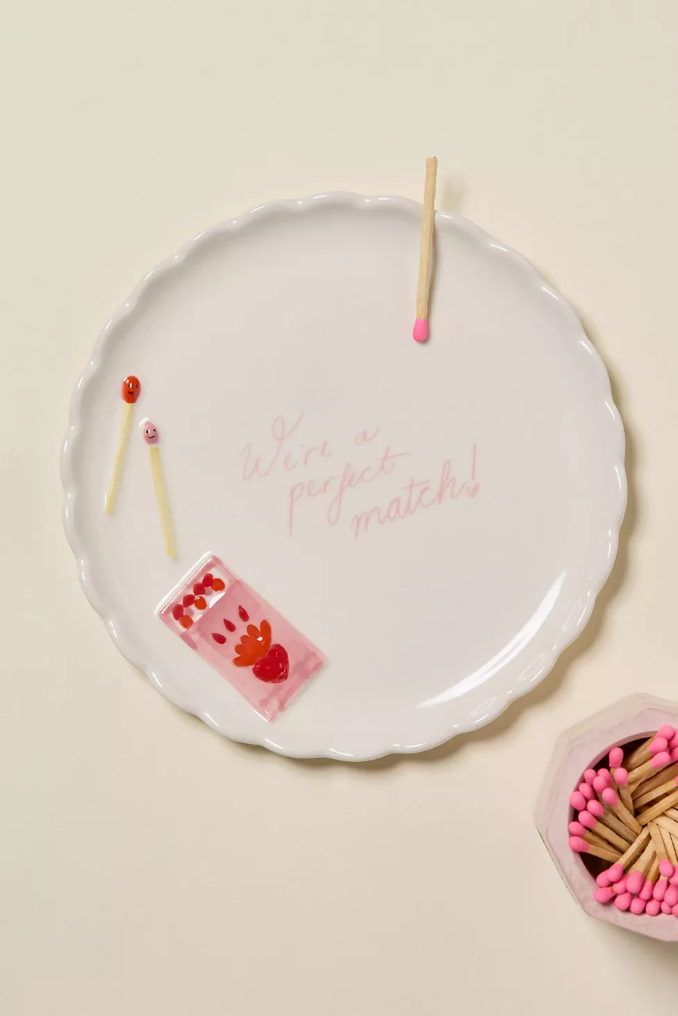 Lana Patterned Dessert Plate | Urban Outfitters (US and RoW)