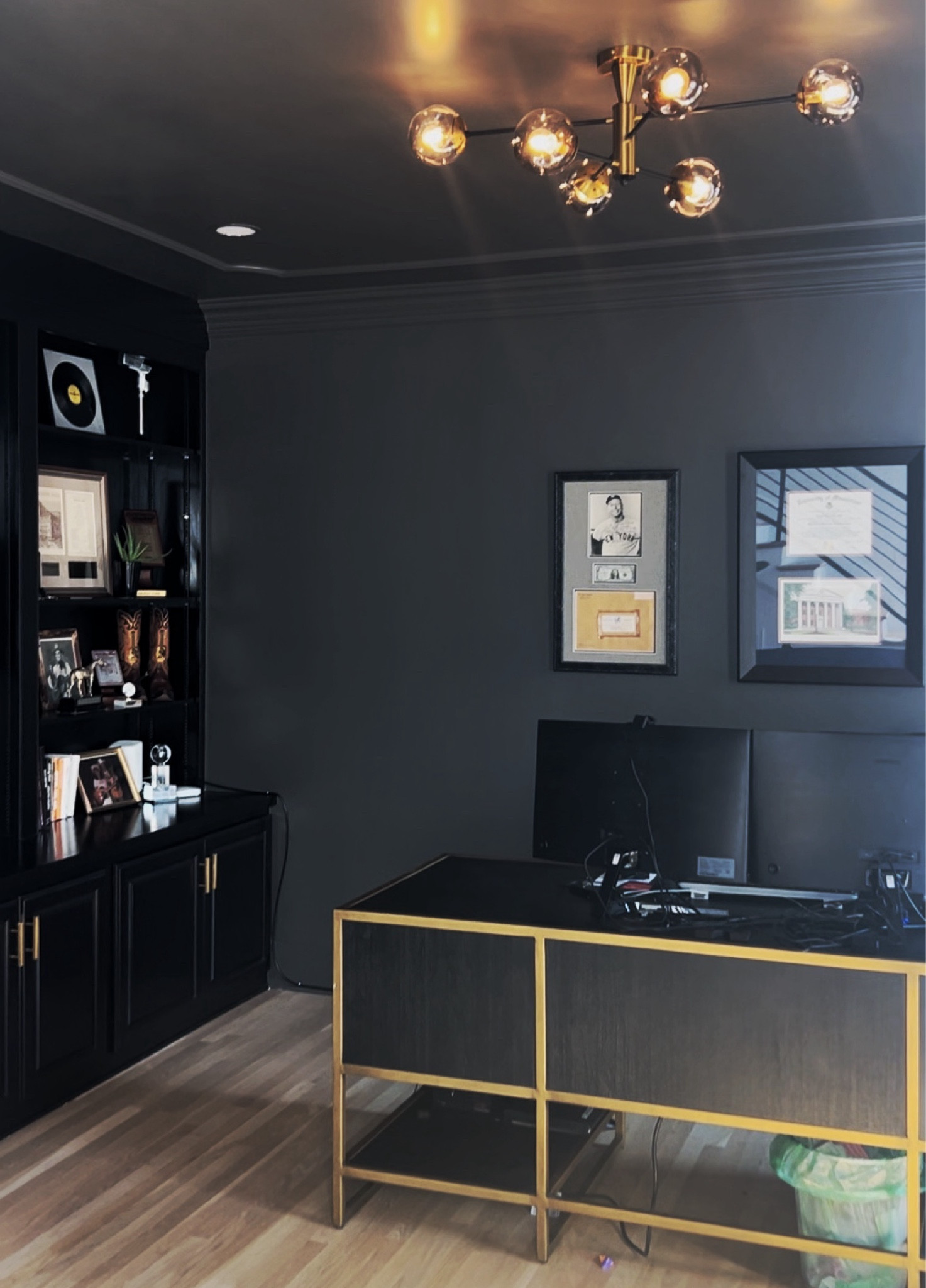 Home Office Light Fixture under $100! #homeofficedecor #amazonfinds #officedecorideas #officeideas 

#LTKHome #LTKFindsUnder100 #LTKMens