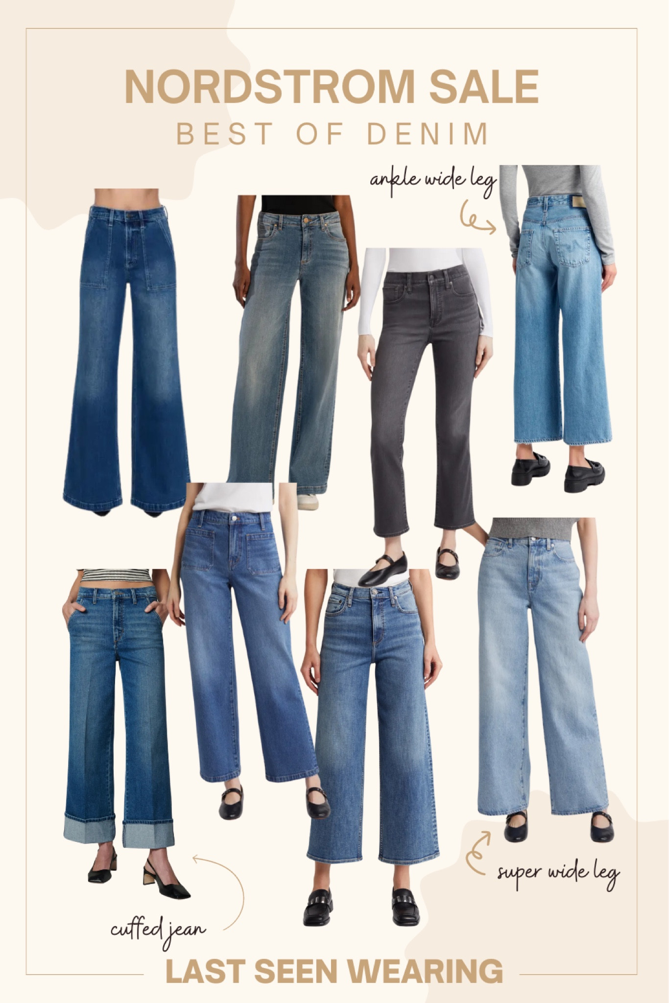 Nordstrom Sale: Best of Denim
#cuffeddenim #superwideleg

#LTKstyletip #LTKsalealert

#LTKFindsUnder100 #LTKSummerSales #LTKxNSale