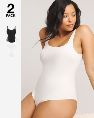 MAGISCULPT 2 Pack Light Control Smoothing Vest Bodysuits | Simply Be (UK)