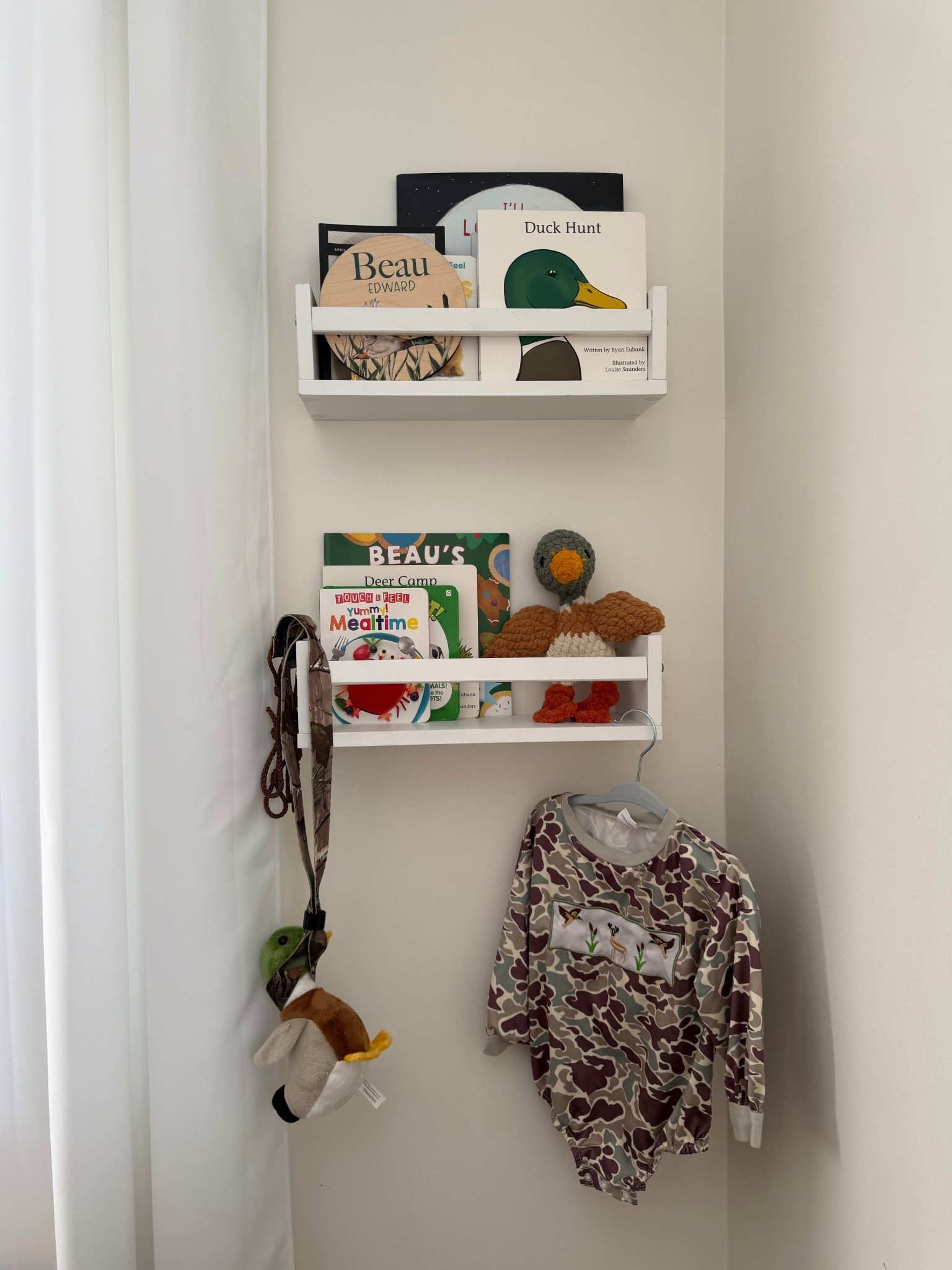 I love this little spot in my sons room! The books and ducks!!🦆 obsessed with his space 

#LTKBaby #LTKHome #LTKKids