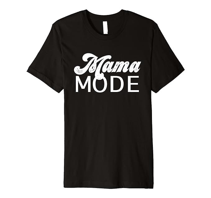 Mama Mode Mom ASM Graphic Premium T-Shirt | Amazon (US)
