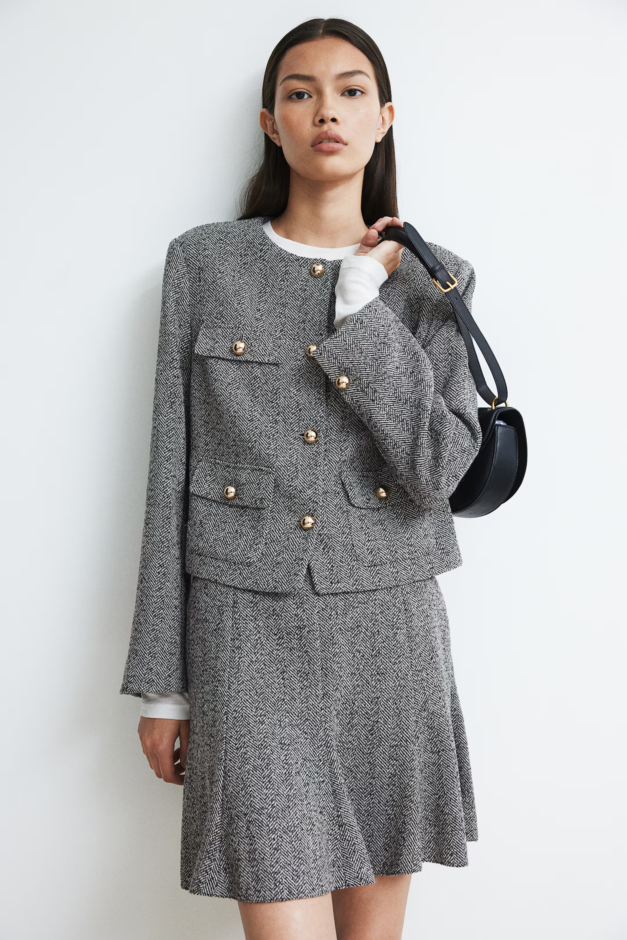 Textured-weave Jacket | H&M (US + CA)