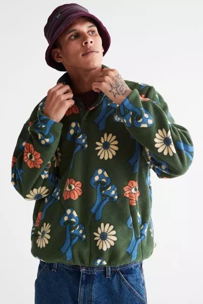 Parks Project Power To The Parks Shroom Fleece Sweatshirt | Urban Outfitters (US and RoW)