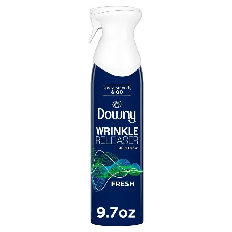 Downy Wrinkle Releaser and Refresher Fabric Spray, Starch Alternative, Fresh Scent, 9.7 oz - Walm... | Walmart (US)