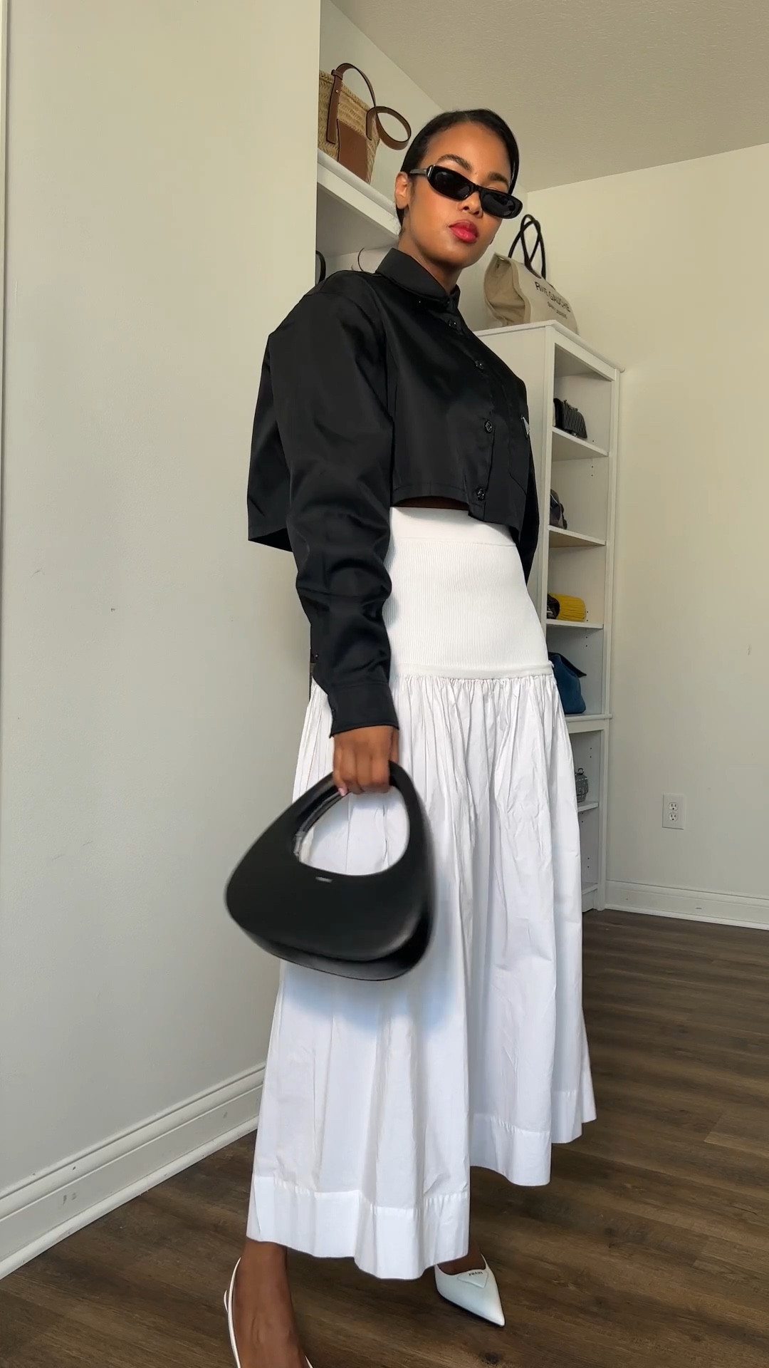 Black & white look

#LTKstyletip #LTKshoecrush #LTKitbag