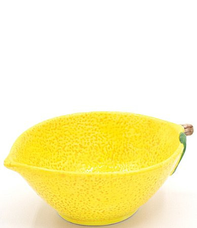 8 Oak Lane Lemon Dessert Bowl Set of 4 - Yellow | Dillard's
