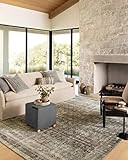 Amber Lewis x Loloi Morgan Collection MOG-02 Navy / Sand 2'-0" x 5'-0" Accent Rug feat. CloudPile | Amazon (US)