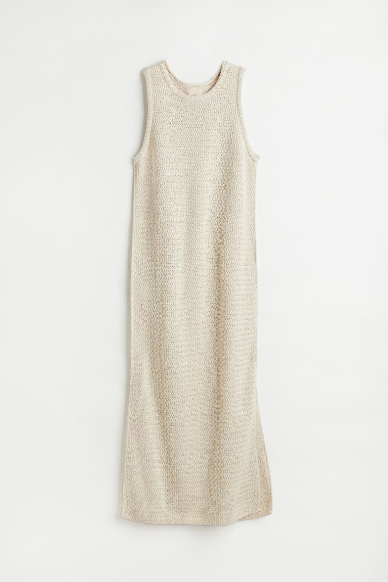 Knit Silk-blend Dress | H&M (US + CA)