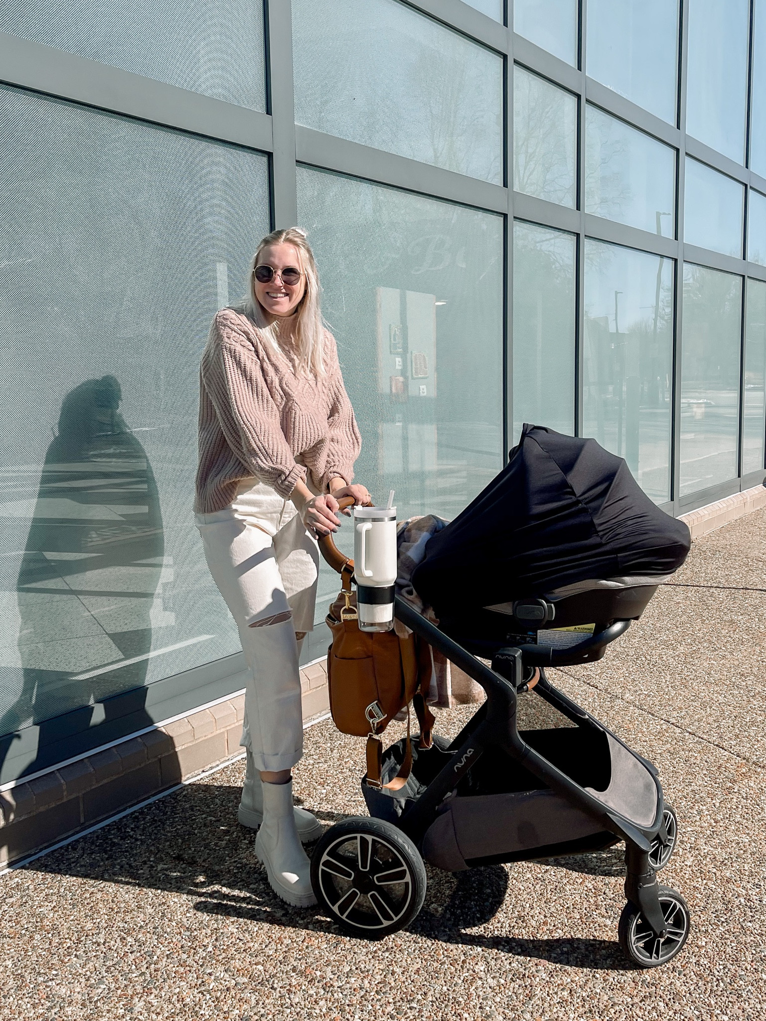 y’all these boots are STILL on sale & they’re my favorite! tts (use code WINTERWONDER for extra 40% off!)
I wear these pants almost everyday & they’re so affordable! I’m wearing size 10
this sweater is so cozy & I love the color // linked similar ones 
Idk what I’d do without my stroller set-up! Linked all the essentials 
sunnies I got on amazon - so cute & affordable 

#LTKunder50 #LTKfit #LTKSale