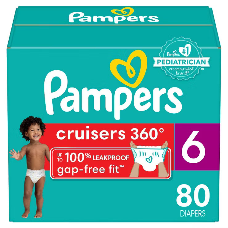 Pampers Cruisers 360 Disposable Diapers - (Select Size and Count) | Target
