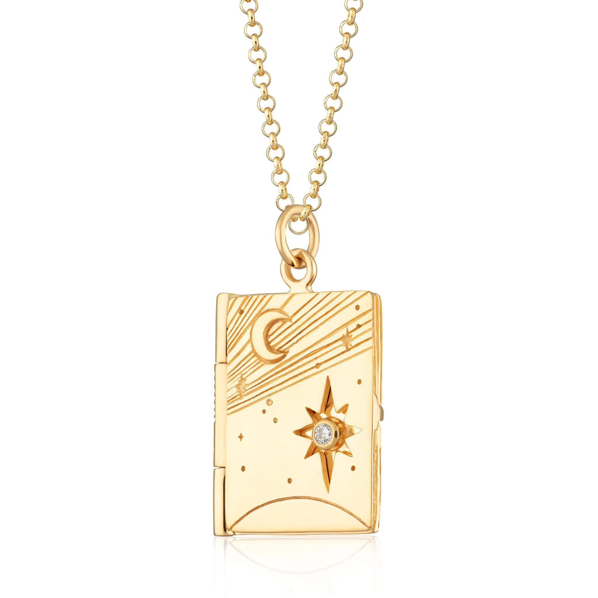 Celestial Locket Necklace | Scream Pretty