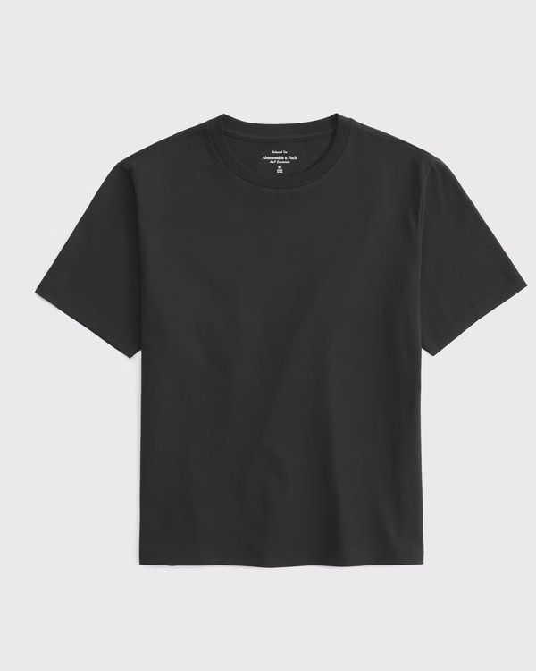 Essential Premium Polished Relaxed Tee | Abercrombie & Fitch (US)