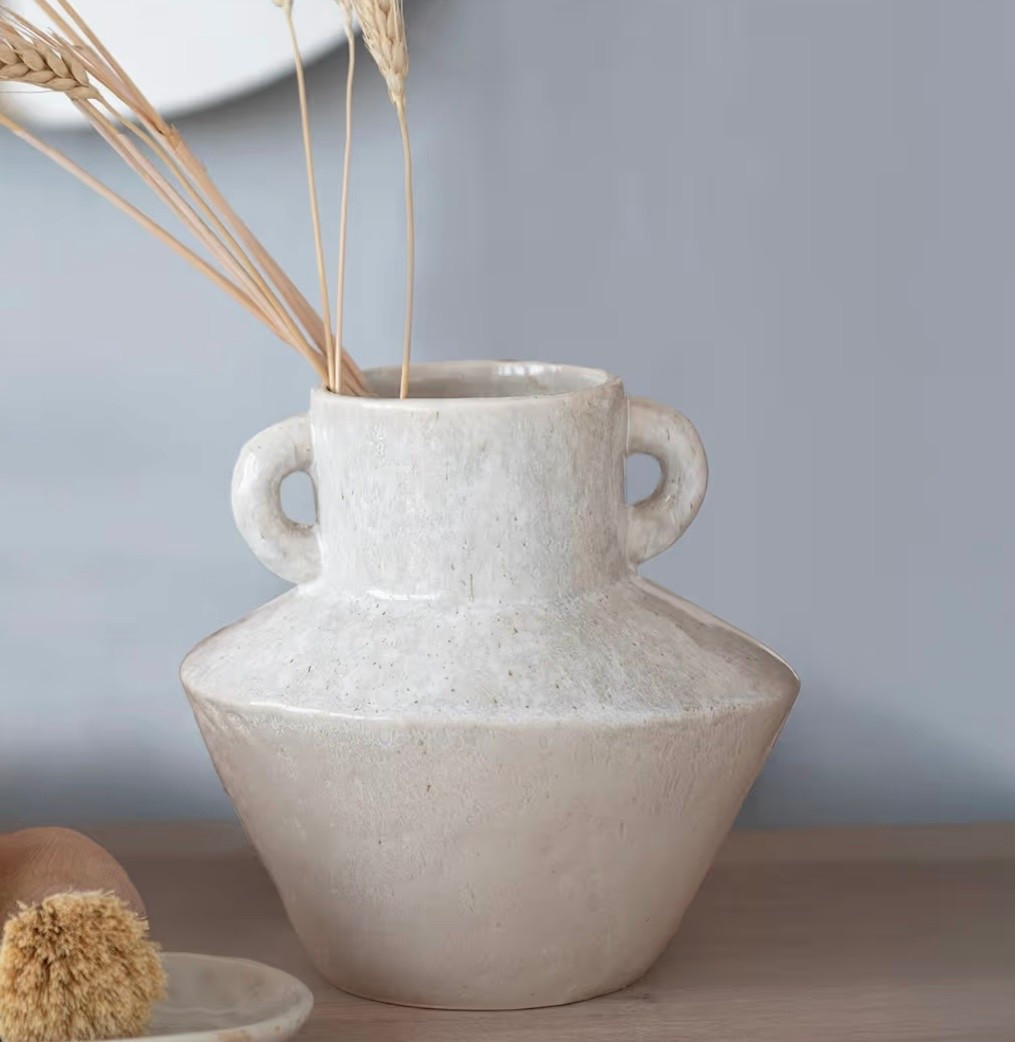 Deal Find!! 75% off this neutral glazed stoneware vase, such a versatile piece for anywhere. Only $10.99. Wait, what?!  Crazy deal

#LTKSaleAlert #LTKHome