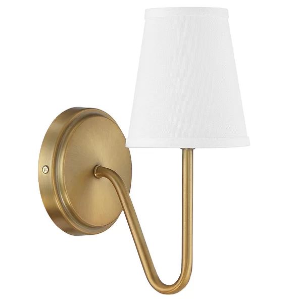 Nora 1 - Light Dimmable Armed Sconce | Wayfair Professional
