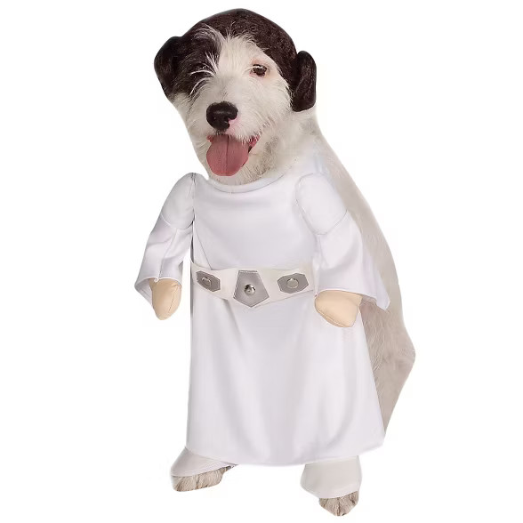 Star Wars Princess Leia Dog and Cat Costume - White | Target
