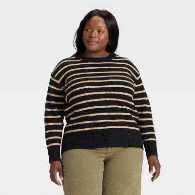 Women's Crewneck Pullover Sweater - Ava & Viv™ | Target