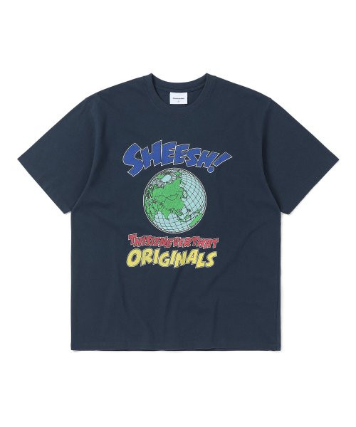 Sheesh! Tee Navy | Musinsa Global
