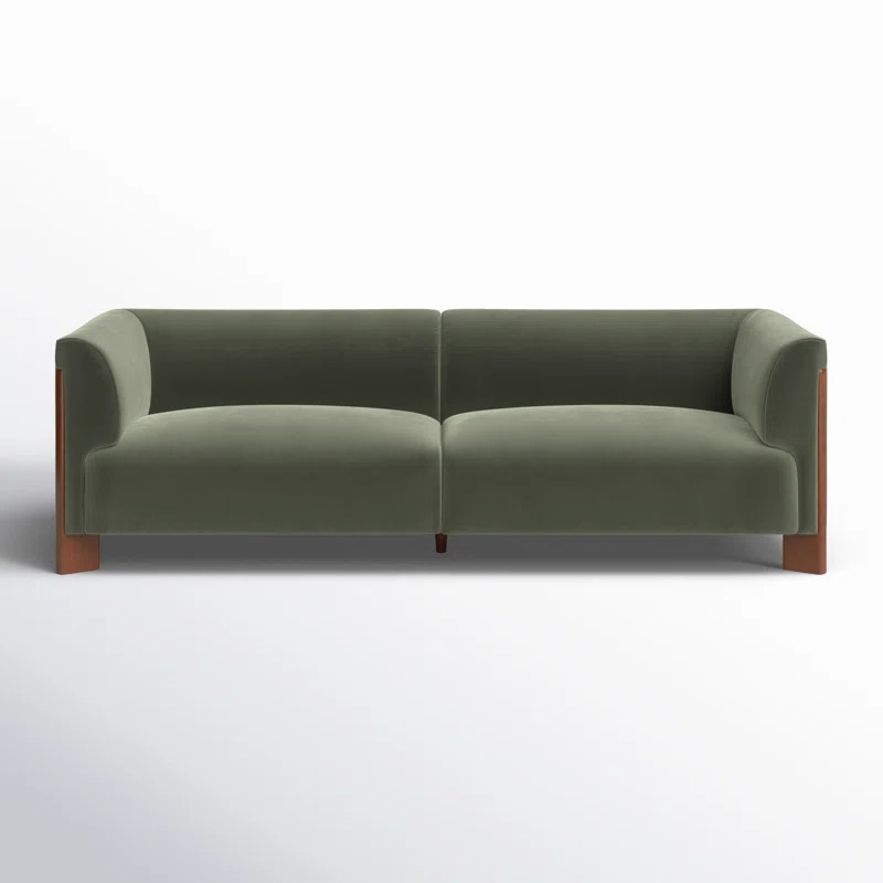 Wanetta 88'' Upholstered Sofa With Solid Wood Leg | Wayfair North America
