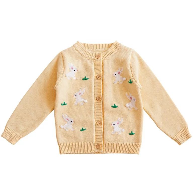 Jacket,Easter Outfit Toddler Boy Girl Rabbit Bunny Sweater Top Coat Baby Boy Jacket 2T Toddler Gi... | Walmart (US)