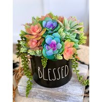 Large Rae Dunn Hangable Planter Arrangement | Etsy (US)