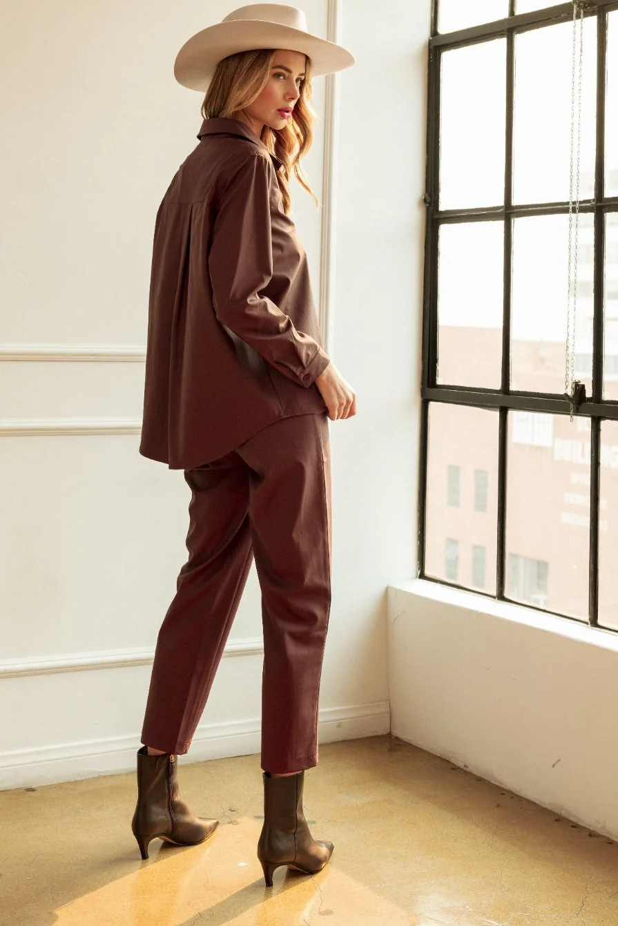Jomara Leather Pant | Joh Apparel