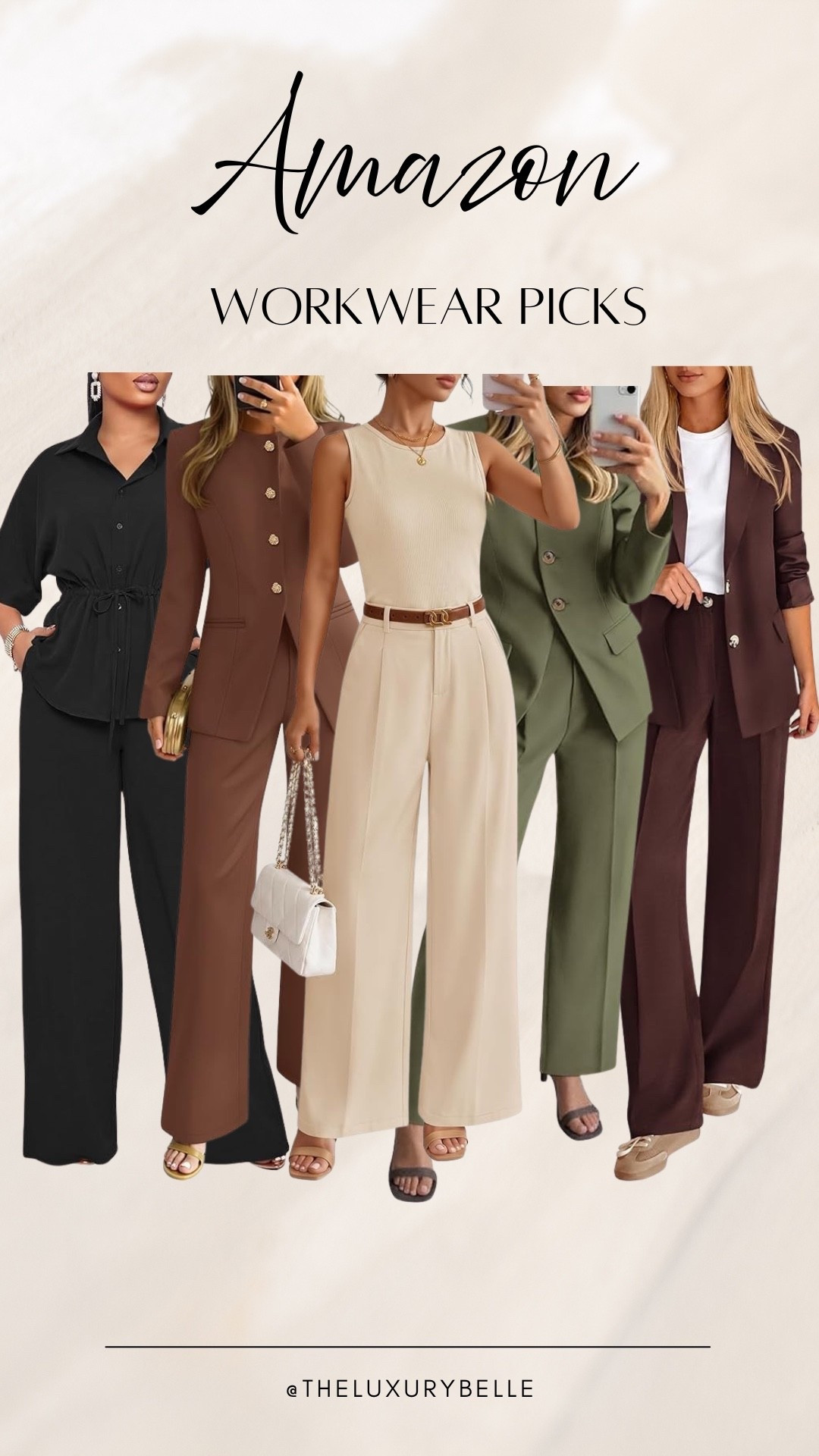 Amazon workwear picks— neutral edition! 

#LTKgrwm #LTKootd #LTKWorkwear