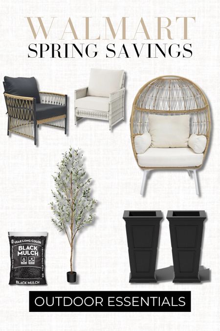 Spring Saving Sale at Walmart for these stunning outdoor essentials 👏🏻

#outdoorfurniture #patiofurniture #patiodecor #outdoordecor

#LTKhome #LTKSeasonal #LTKsalealert