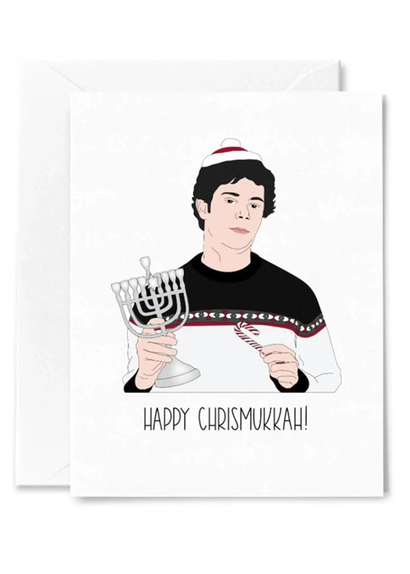 Happy Chrismukkah Holiday Card | Alice & Wonder