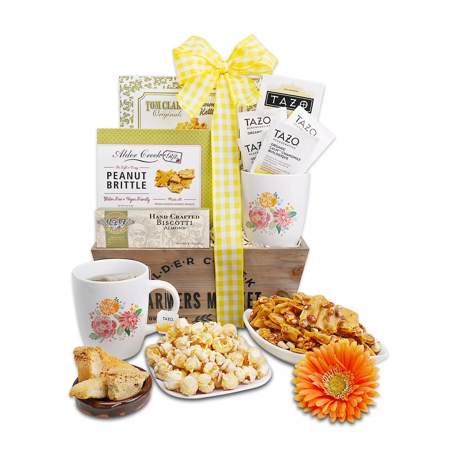 Alder Creek Gift Baskets Tea Themed Wicker Basket | Sam's Club
