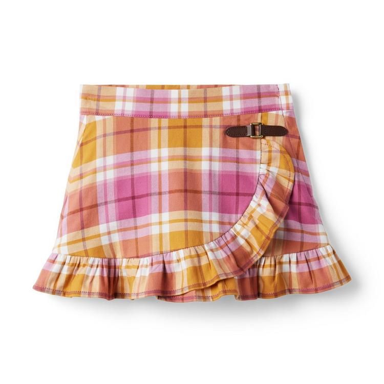 Plaid Ruffle Wrap Skirt | Janie and Jack