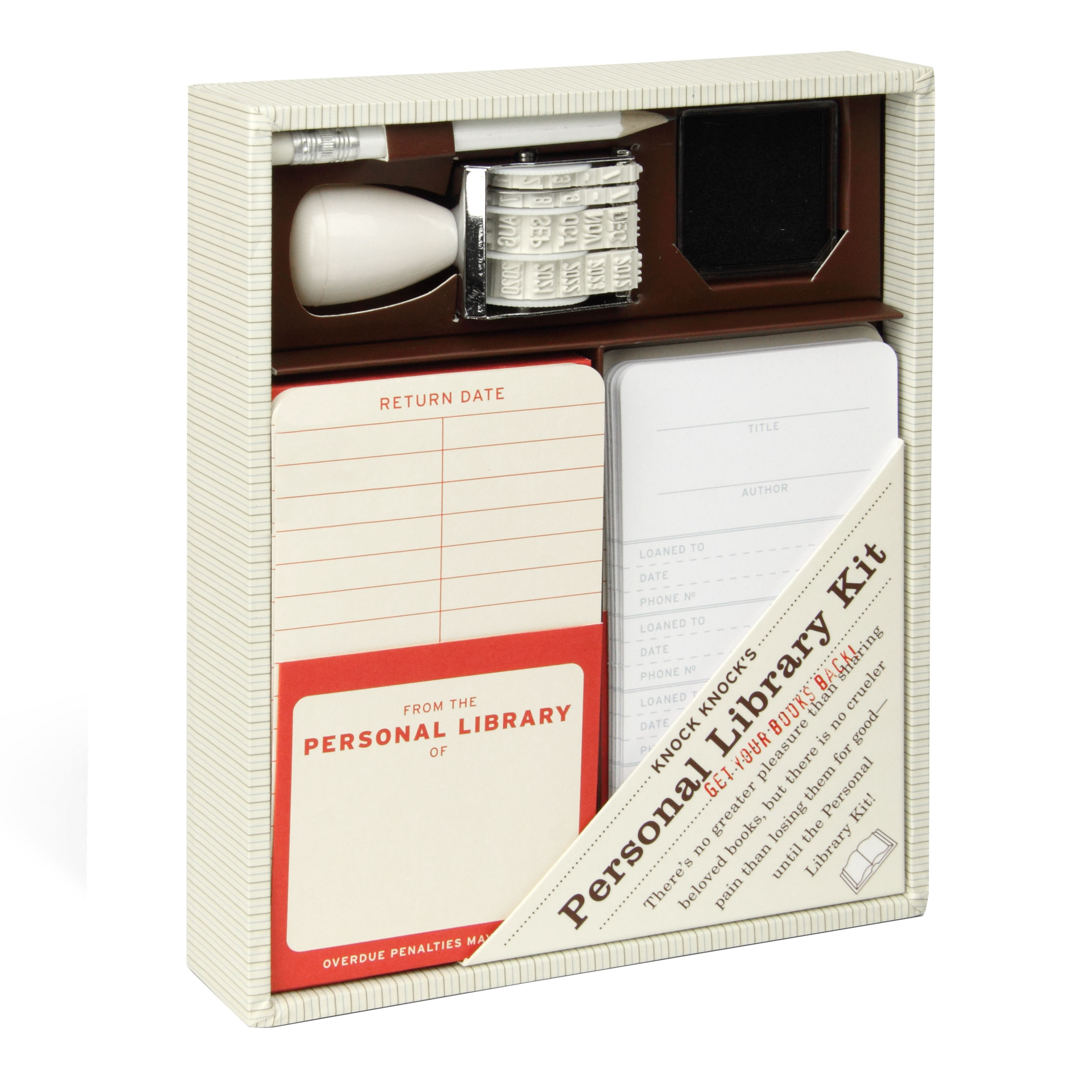 Knock Knock Personal Library Kit | World Market