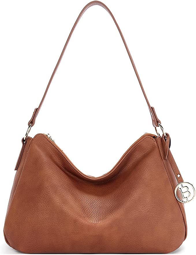 BOSTANTEN Purses Hobo Handbags for Women Designer Shoulder Bags Medium | Amazon (US)