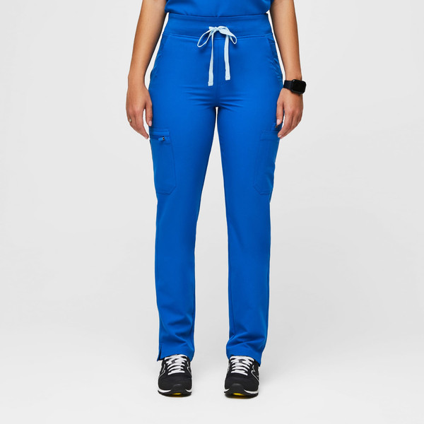 Women’s High Waisted Yola™ Skinny Scrub Pants - Royal Blue · FIGS | FIGS