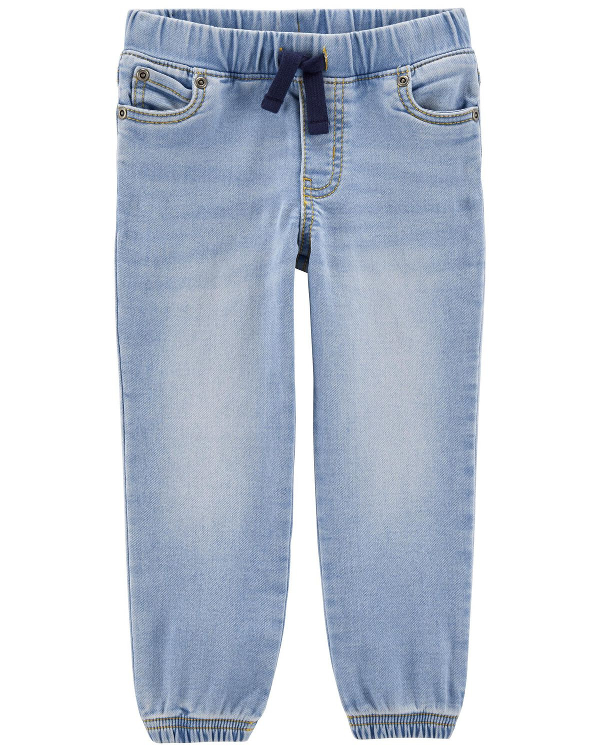 Blue Toddler Pull-On Knit Denim Pants | carters.com | Carter's