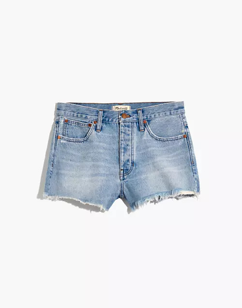 Relaxed Denim Shorts in Cedarcroft Wash | Madewell