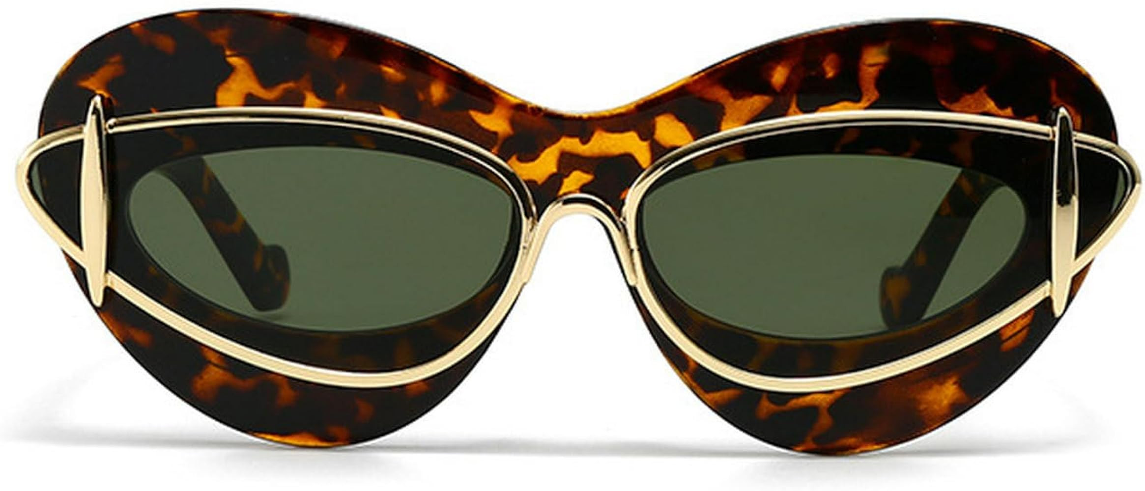 laureles Fashion Lips Cat Eye Sunglasses for Women Vintage Y2K Sun Glasses Ladies Gradient Black ... | Amazon (US)