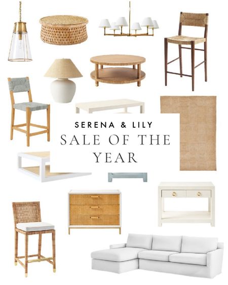 My top picks from the Serena & Lily Sale of the Year, with best-ever deals on living room furniture, home decor, counter stools, coffee tables, rugs, lighting, holiday decor and more! 



#LTKsalealert #LTKCyberWeek #LTKhome