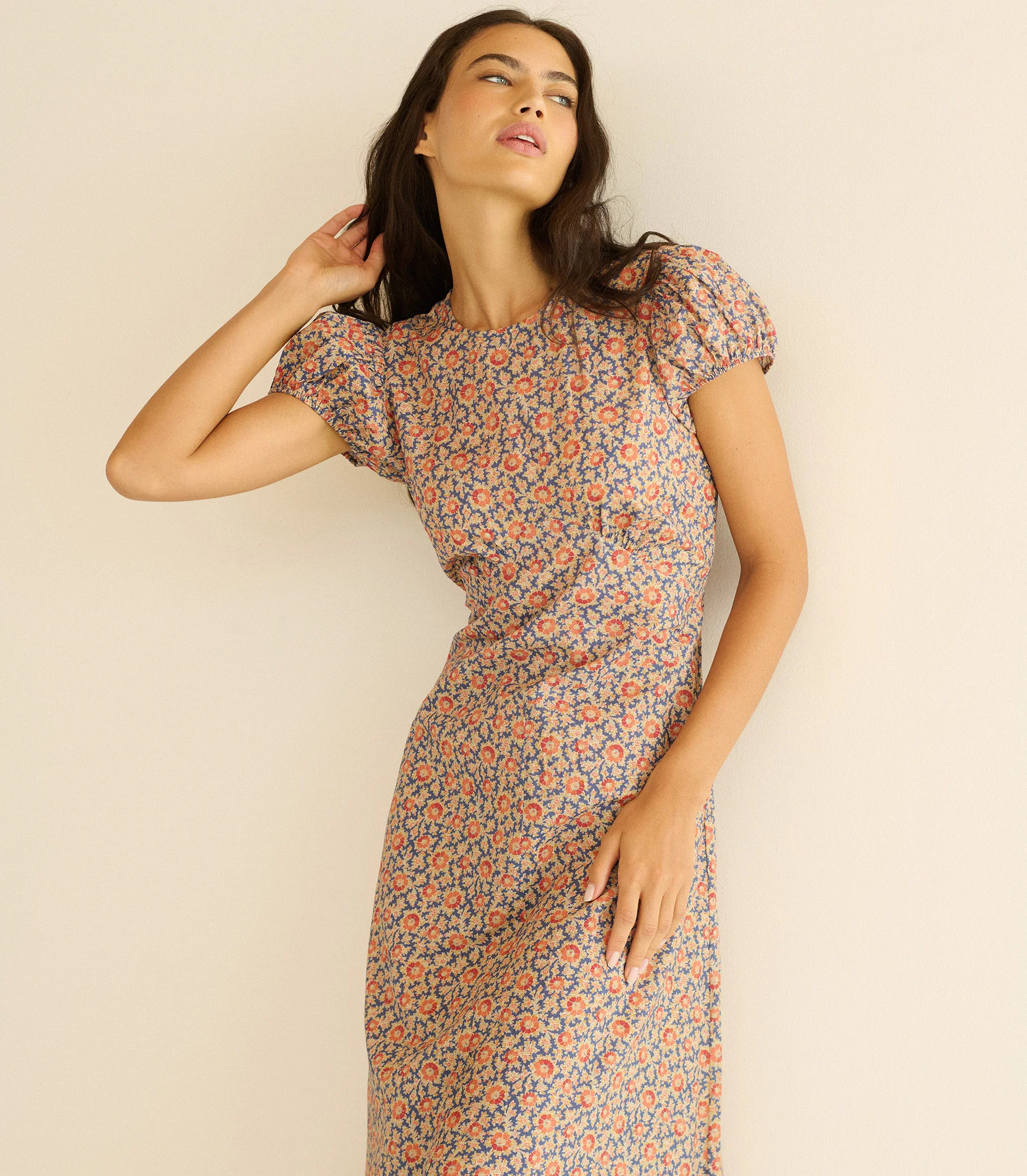 Rhodia Dress - Jardin Du Soleil | DÔEN | DOEN