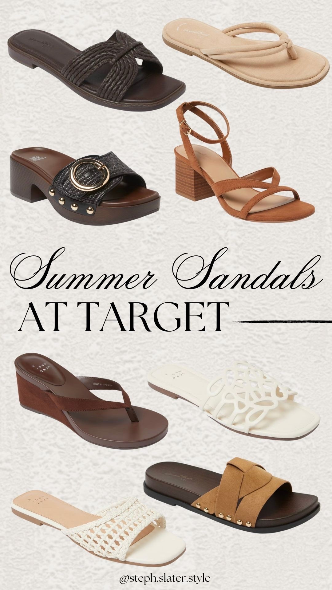 The prettiest sandals for summer at Target.

#LTKootd #LTKSeasonal #LTKOver40