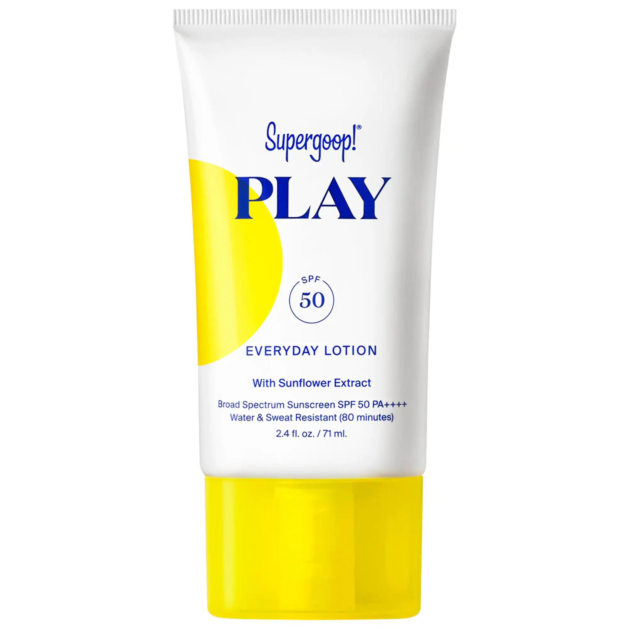 Supergoop! Mini PLAY Everyday Lotion SPF 50 with Sunflower Extract 2.4 oz/ 71 mL | Sephora (US)