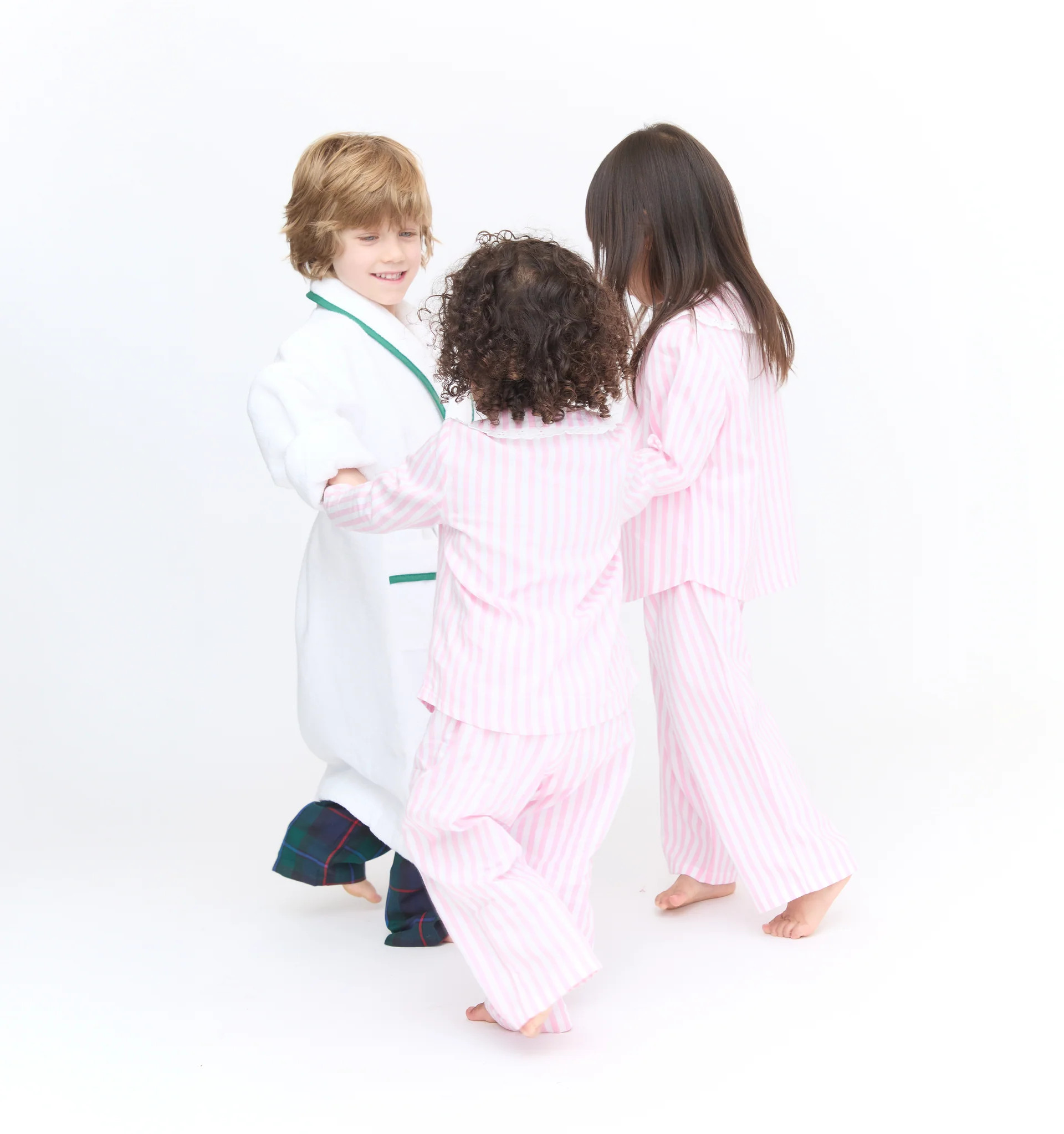 The Tiny Cypress Set - Pink Stripe | Hill House Home US