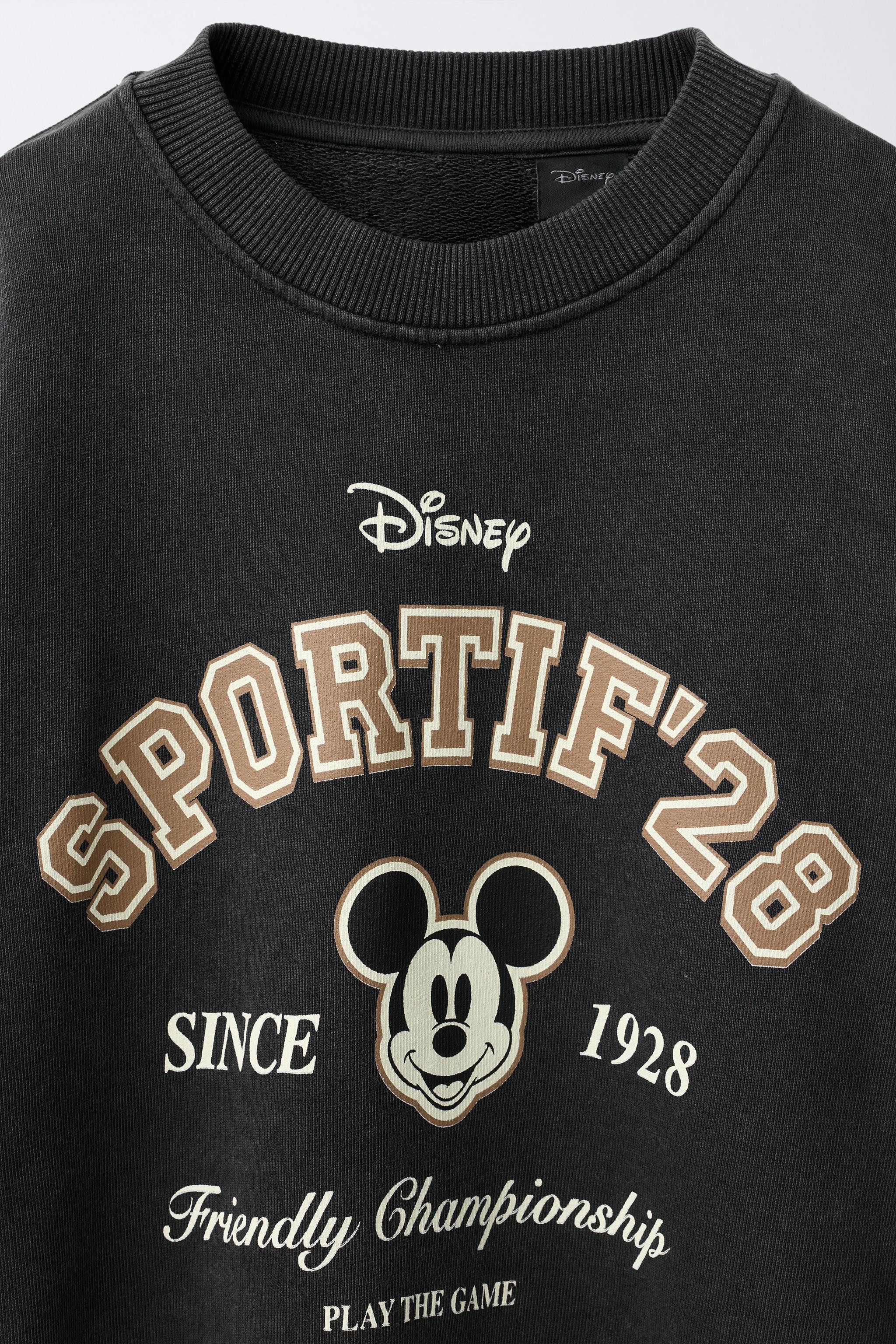 WASHED EFFECT MICKEY MOUSE © DISNEY SWEATSHIRT | Zara Canada