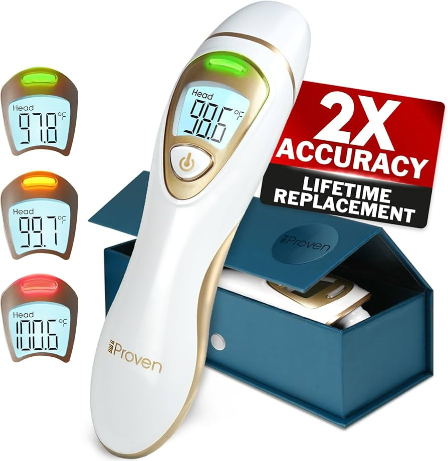 iProvèn Pro Series | Non-Touch Forehead Thermometer with Ear Function | Superior Accuracy for Ad... | Amazon (US)