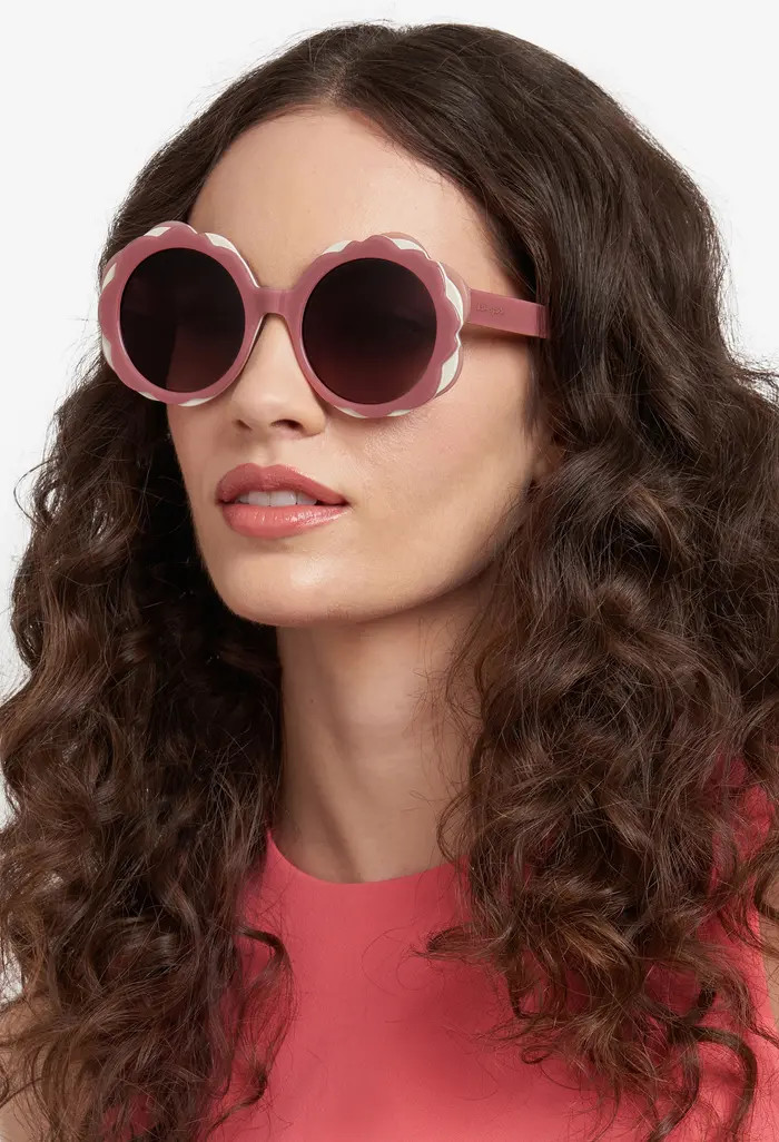 Kate Spade New York vivi 54mm round sunglasses | Nordstrom | Nordstrom