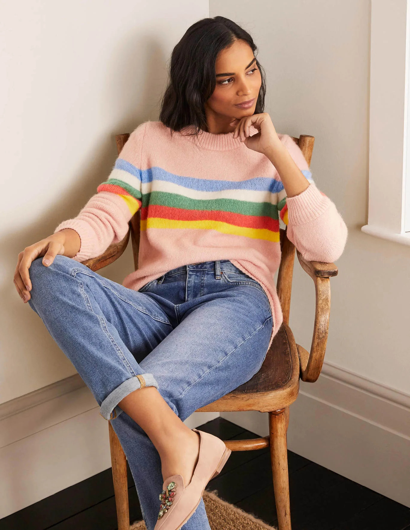 Effingham Fluffy Sweater | Boden (US)