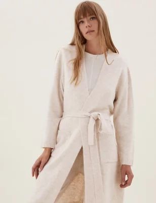 Belted Longline Cardigan | Marks and Spencer US