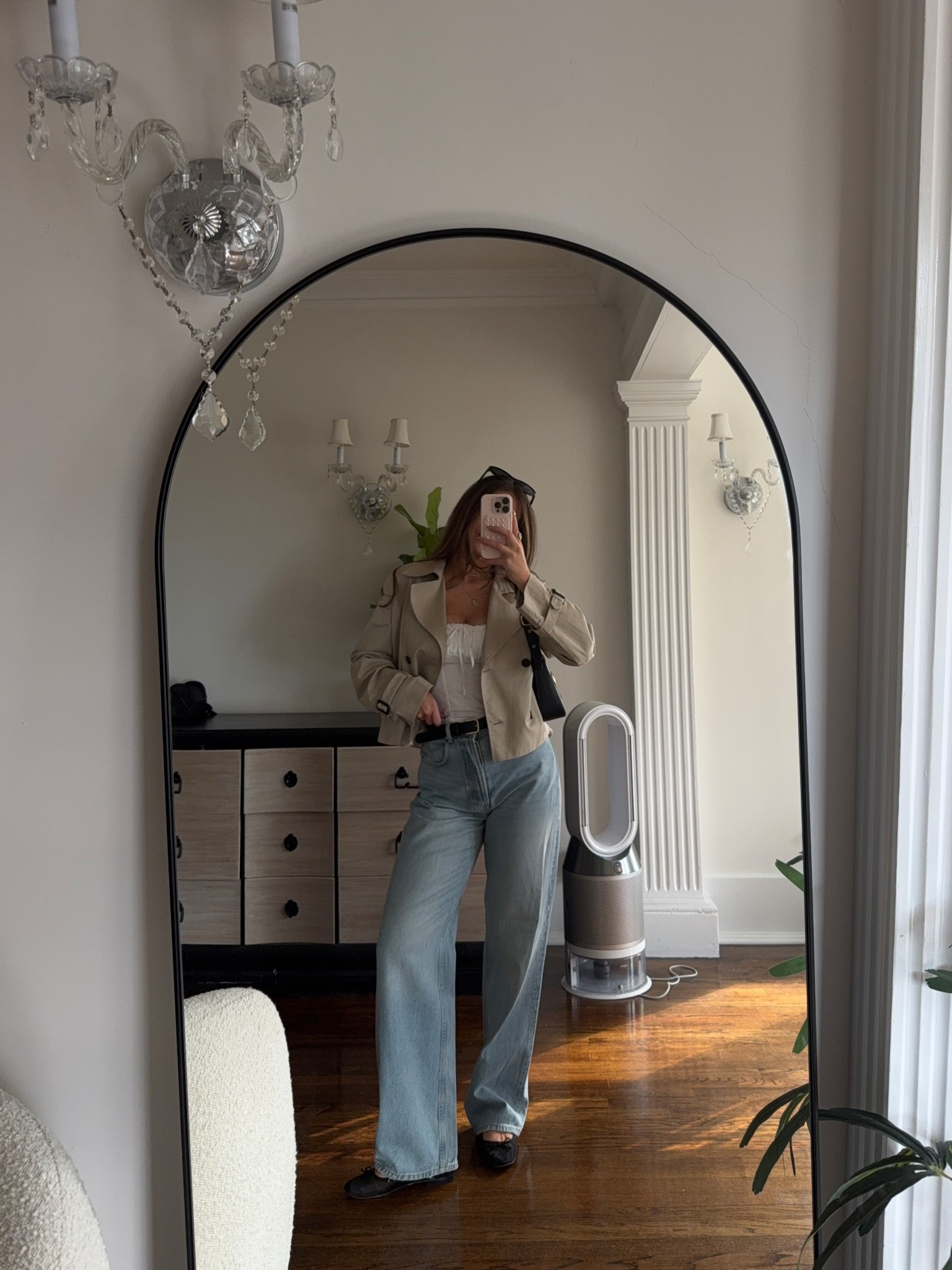small jacket
small top
26 long jeans
true to size shoes 