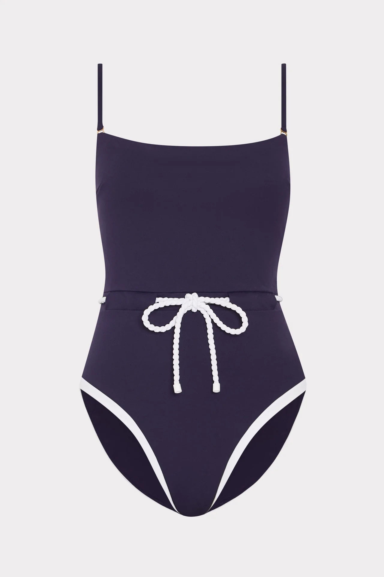 Solid Belted One Piece | MILLY